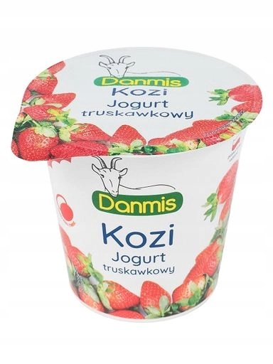 Levně 13 x Kozí Jahodový Jogurt 125 g Danmis