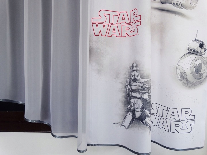 MG KPL FIRANA WOAL +ZASŁONKI STAR WARS SW06 szyty Marka inna marka