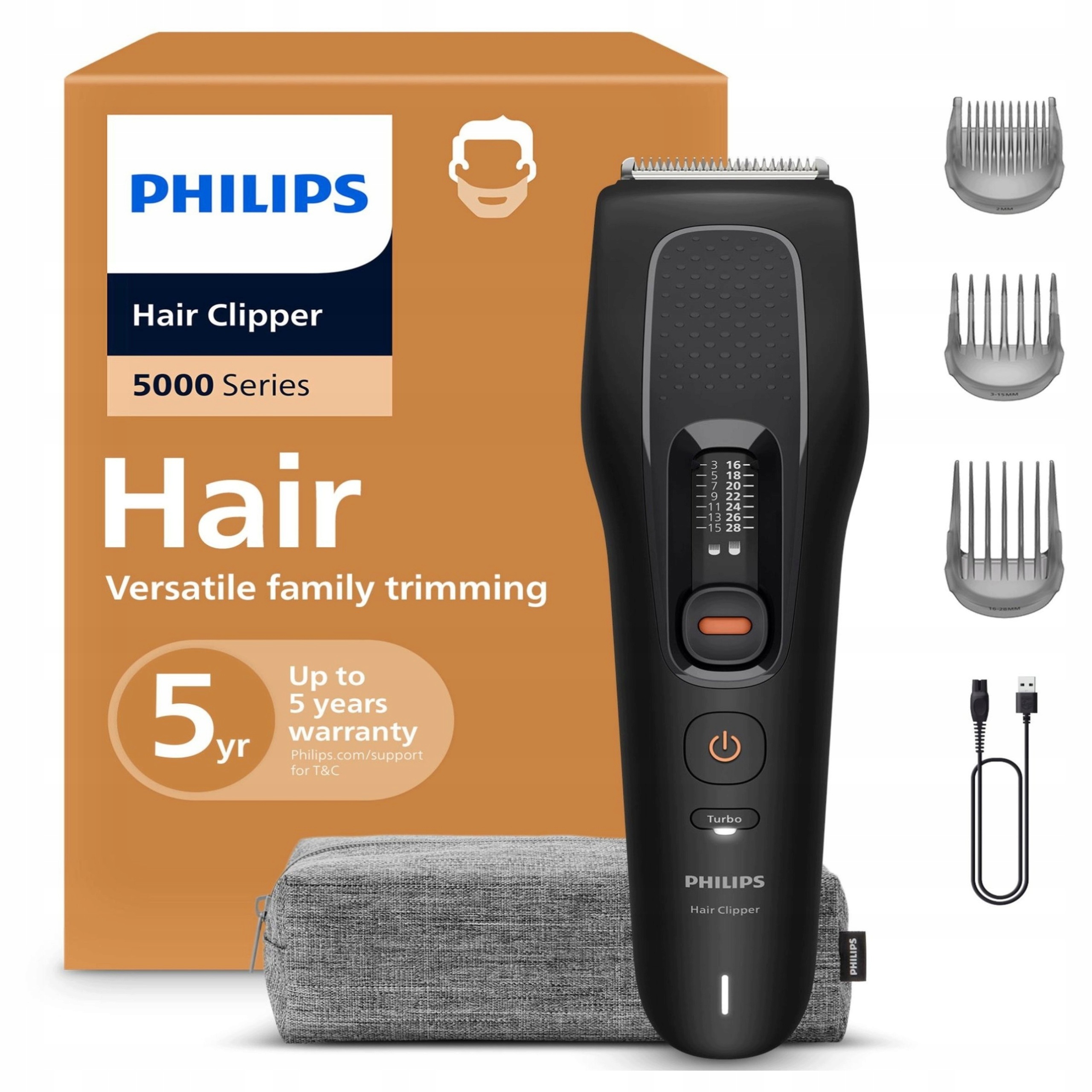 Stříhací strojek na vlasy Philips Series 5000 HC5733/15