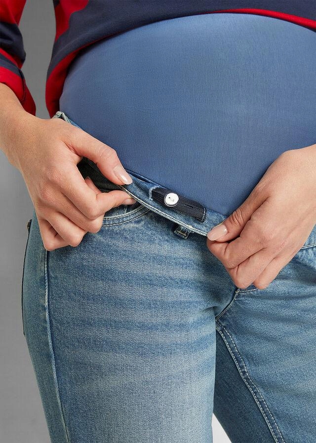 38 Bpc Bonprix Collection _DYI JEANSOWE SZWEDY Z WSTWAKĄ CIĄŻOWĄ