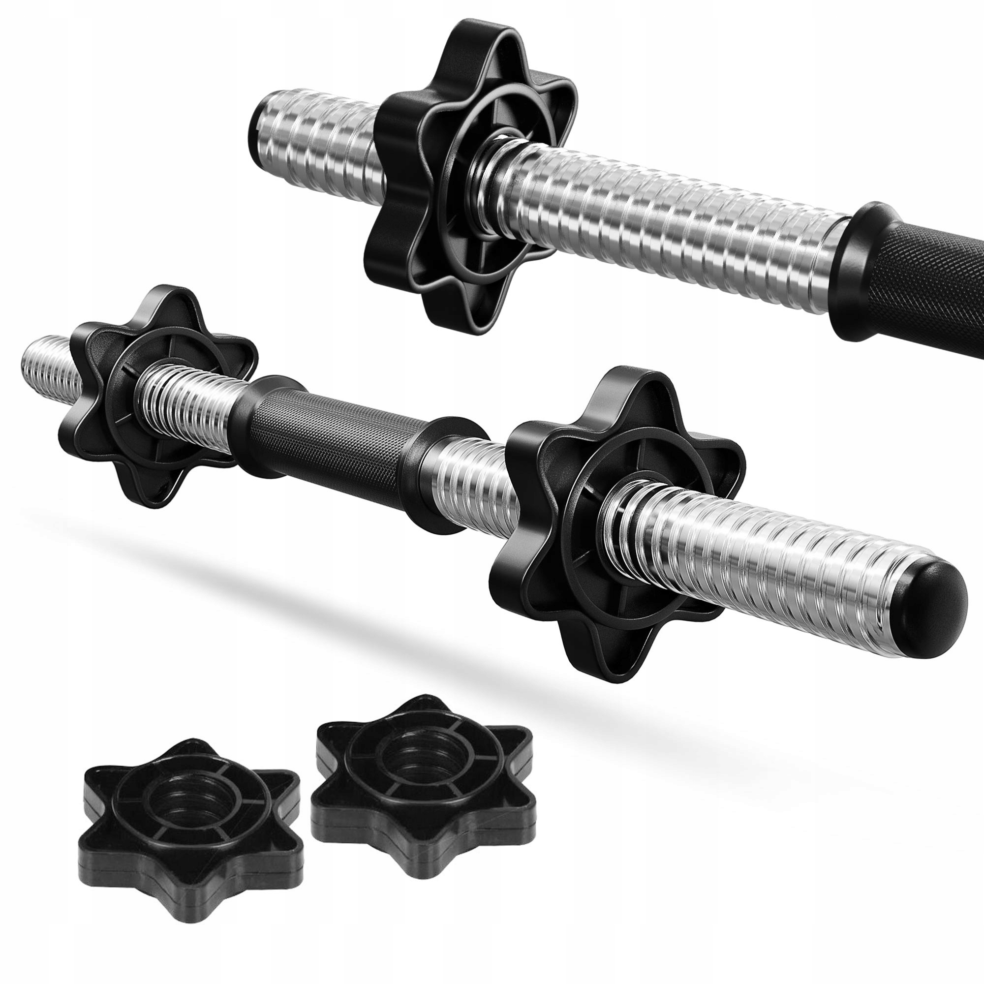 

Gryf do hantli prosty 52cm gwintowany, nakrętka