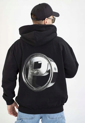 Mikina Prosto S kapucí Zip P Rim černá