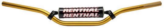 Renthal Volant 7/8 Palca (22 MM) Road Handlebar Zlatý Streetfighter Farba