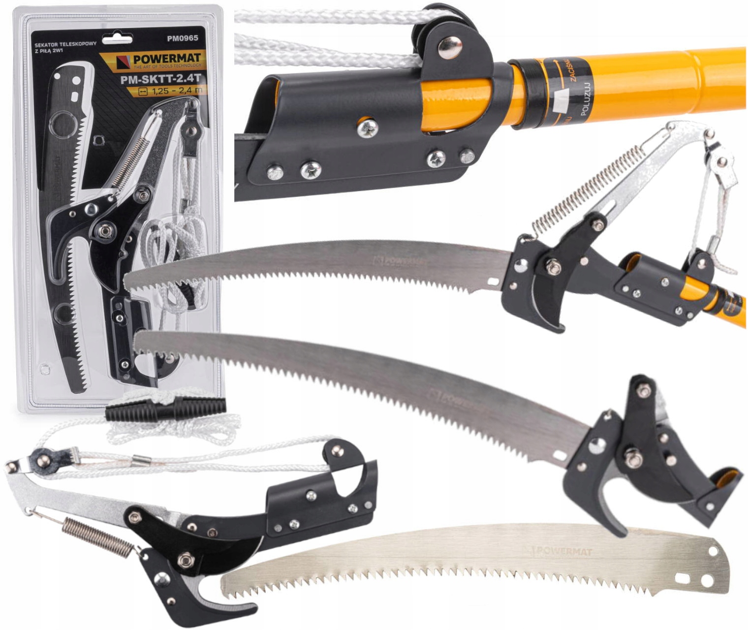 Piła Teleskopowa Z Hakiem Sekator Z Wysięgnikiem