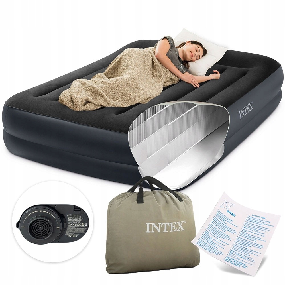 Matrace na spaní 203 x 152 cm s dvoulůžkovou postelí Intex 64124 Intex