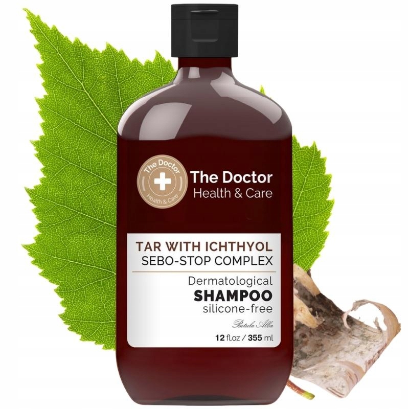 SZAMPON DERMATOLOGICZNY DZIEGCIOWY ICHTIOL 355ml