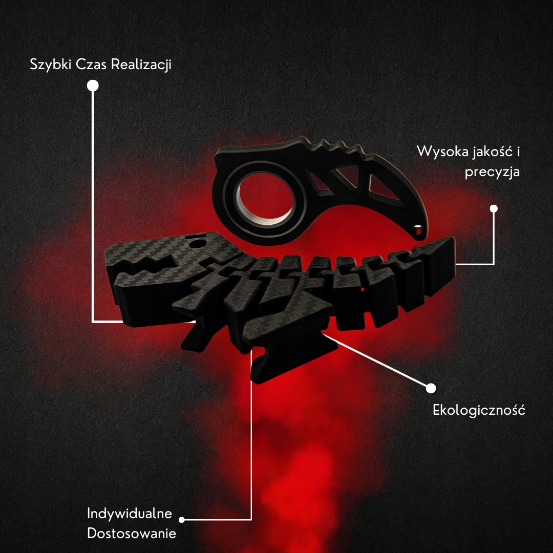 KEYSPINNER / KEYRAMBIT / KEYFLIPPER - CARBON ZESTAW TIKTOK FIFLAK WYBÓR! Kod producenta Keyrambit_rekinek_7