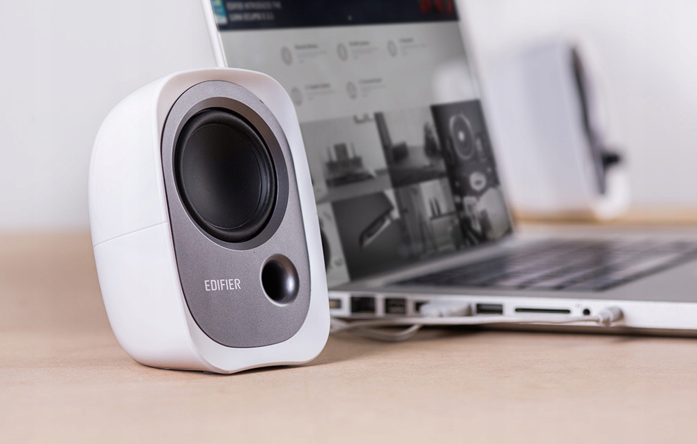 EDIFIER KOMPAKTOWE GŁOŚNIKI R12U 2.0 ZESTAW AUDIO AUX 3,5 MM Kod producenta R12U white