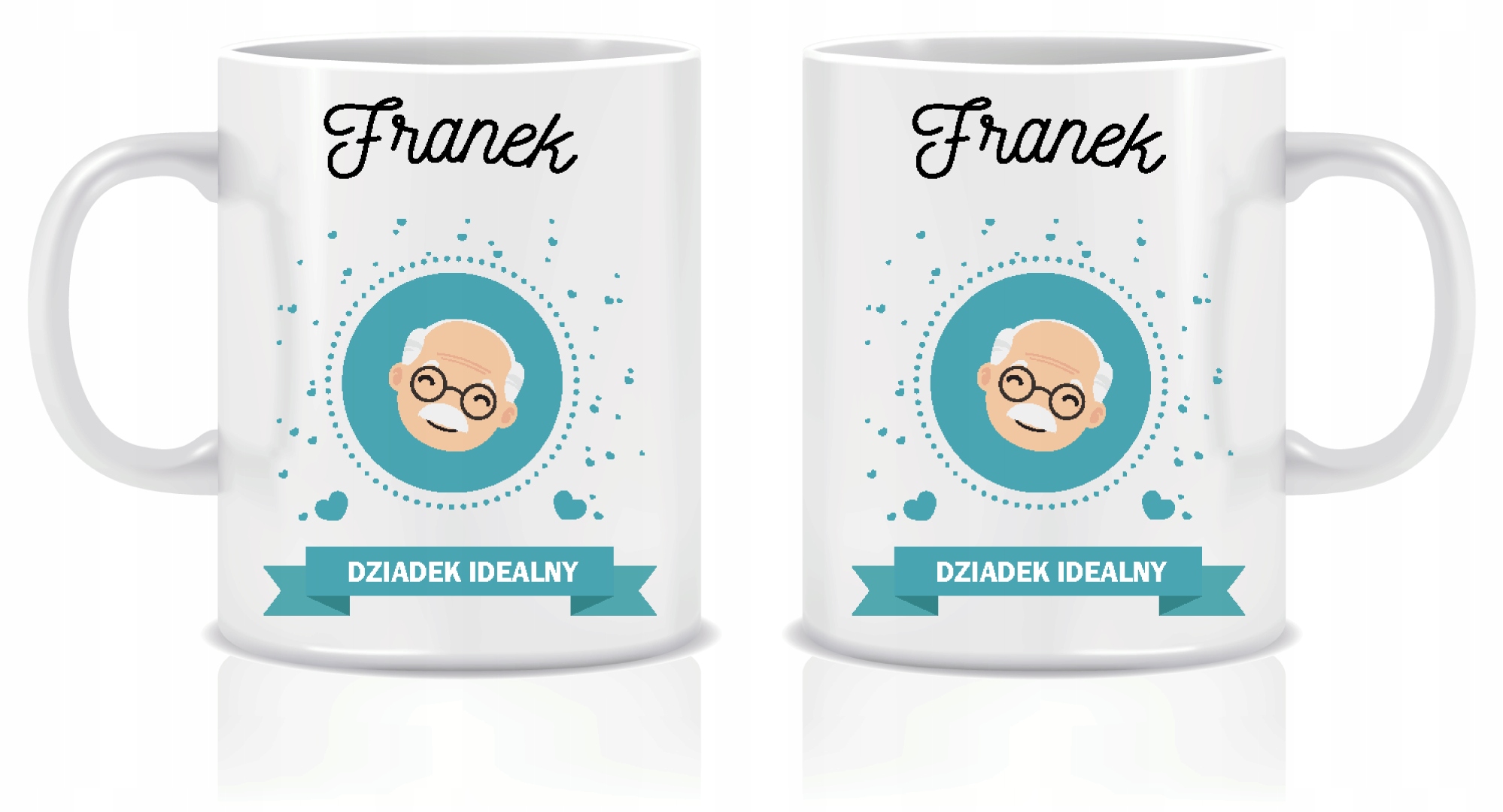 

Kubek Dzień Dziadka Super Dziadek + imię Dziadka