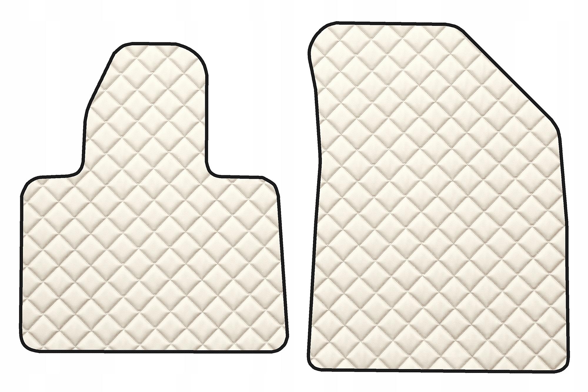 Килимки передні стьобані CITROEN C5 II 08-17 skaj