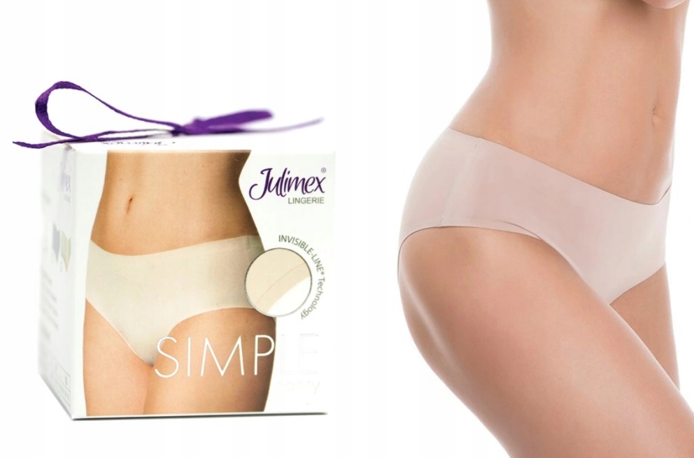 

Figi Julimex Simple Panty r XL Mocca bezszwowe