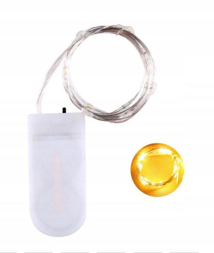 

lampki druciki mikro Led 2m Na Baterie