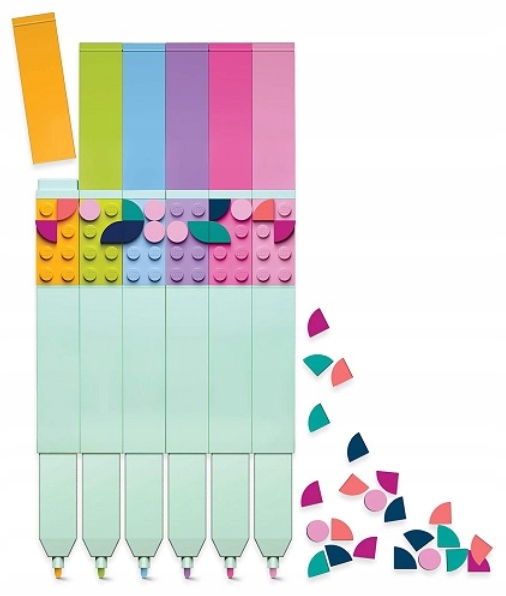 LEGO 52797 DOTS ZESTAW 6 FLAMASTRÓW - MAZAKÓW EAN (GTIN) 4895028527976