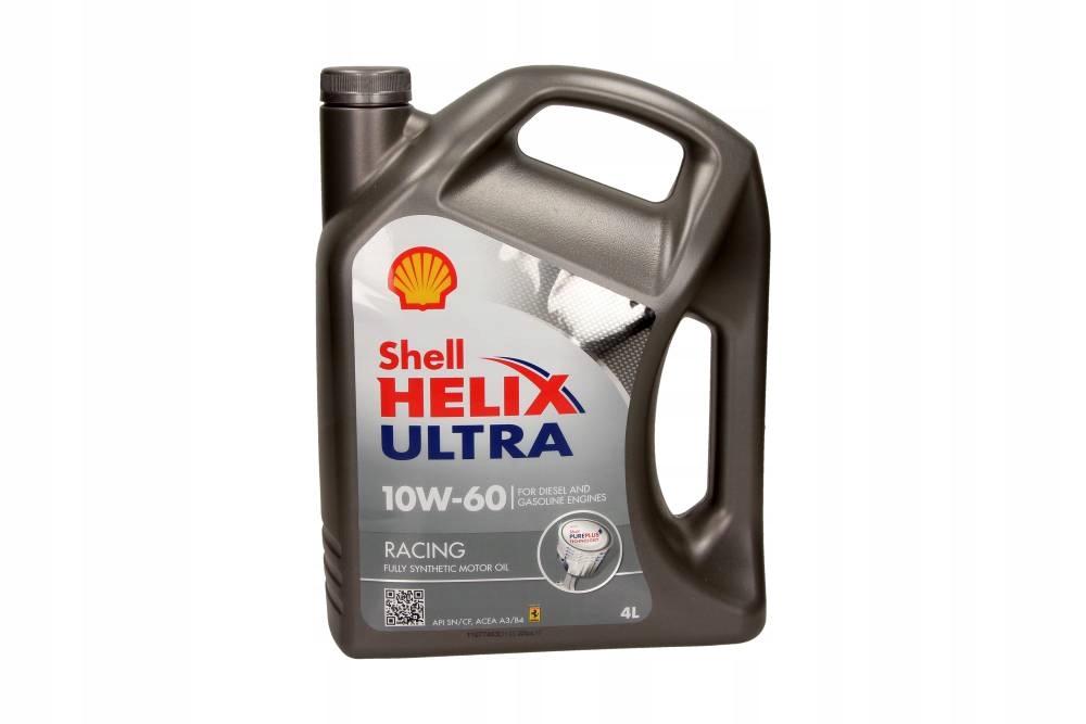 Моторное масло SHELL HELIX ULTRA RACING 10W60 4L