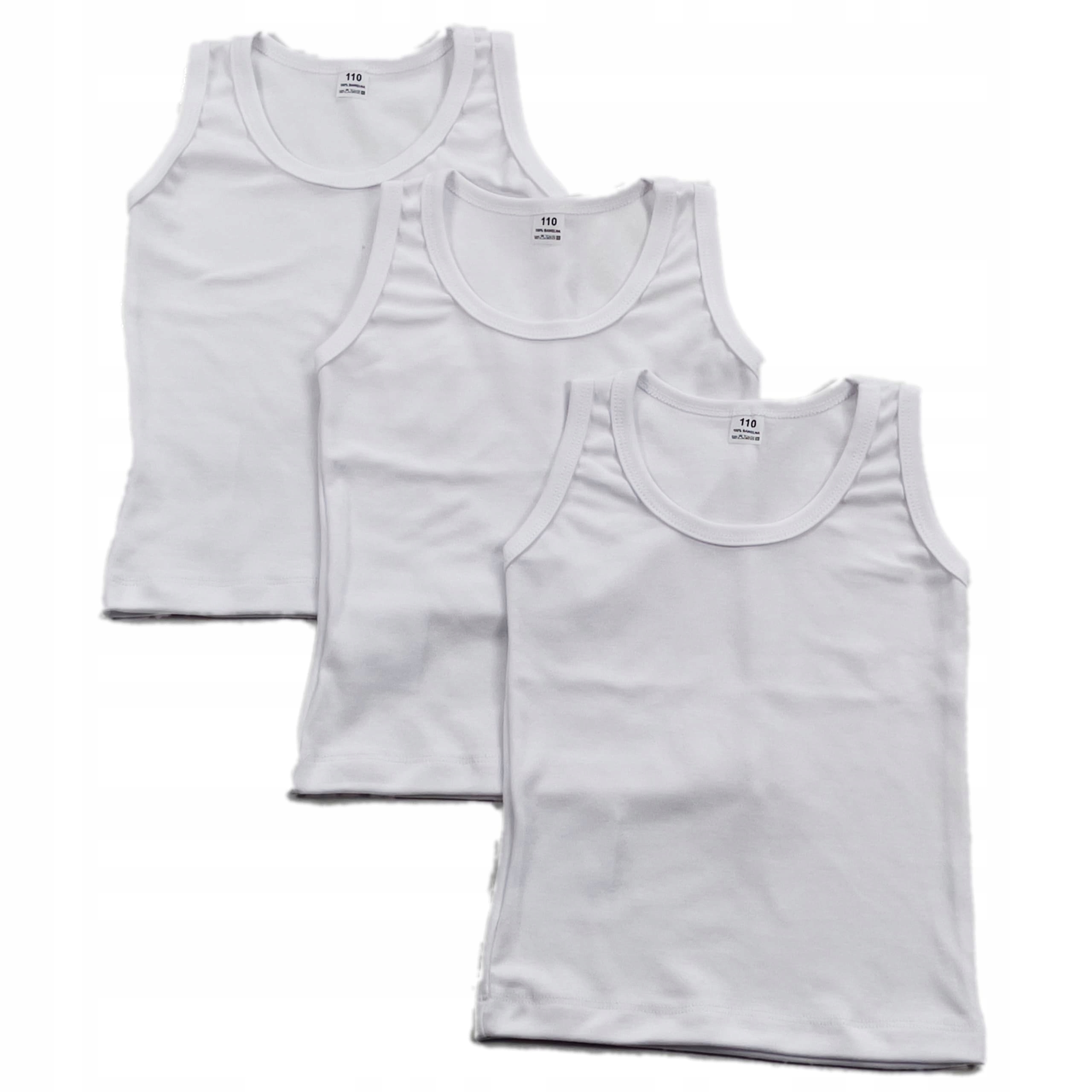 

Podkoszulek 3 pack Podkoszulka na Ramiączka 158