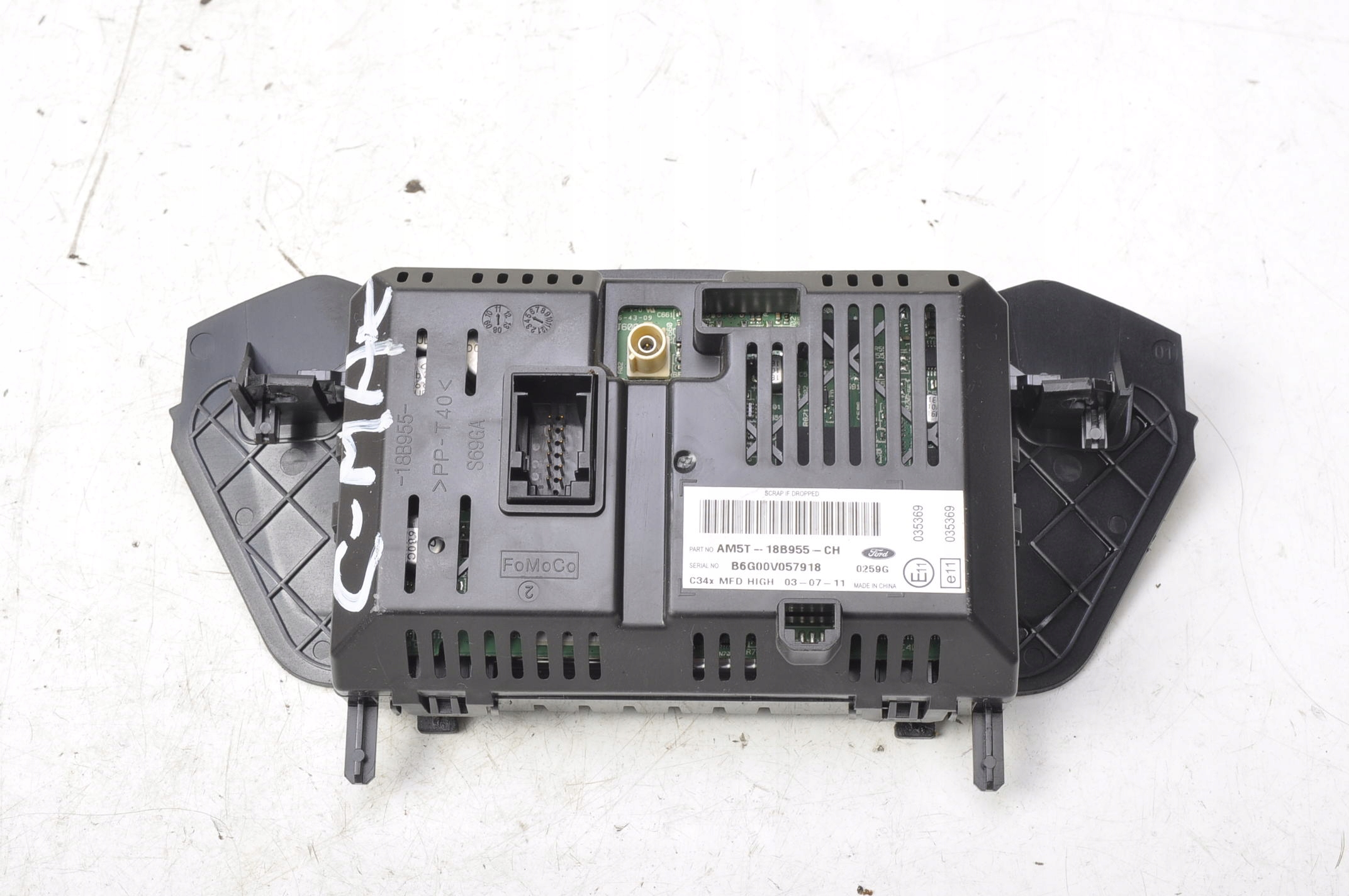 FORD GRAND C-MAX MK2 RADIA WYŚWIETLACZ AM5T-18B955-CH Producent części Ford OE