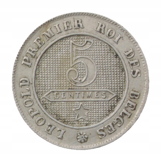 [M16253] Belgia 5 centimes 1863