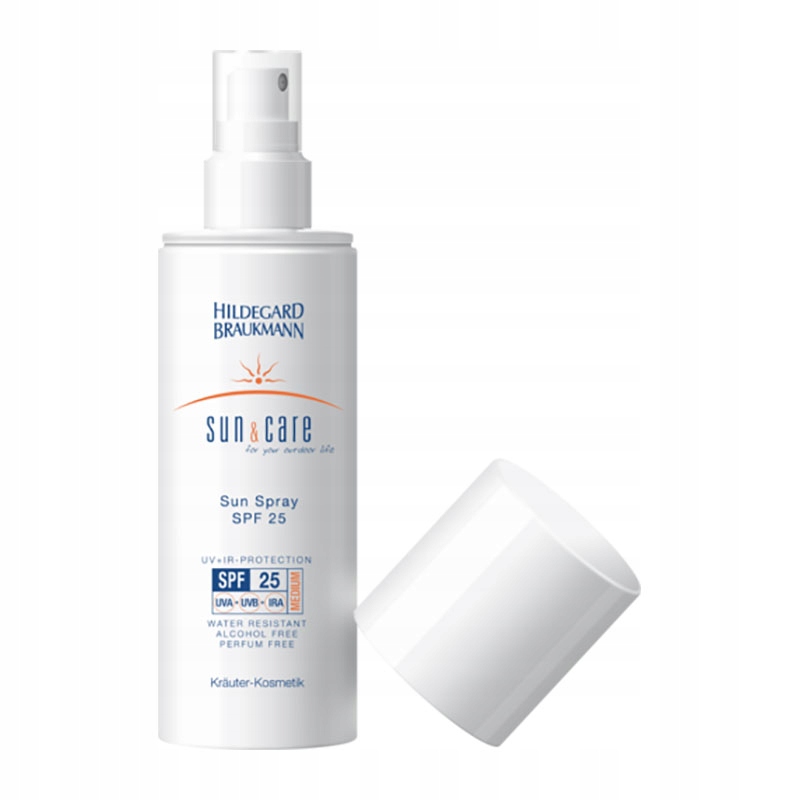 Ochranný sprej na tělo Spf 25 Sun and Care, 200 ml Hildegard Braukmann