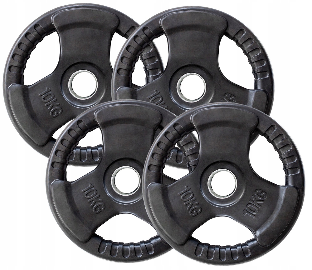 Hms Olympijské talíře na Osa činku pro silové cvičení 4x10 kg4