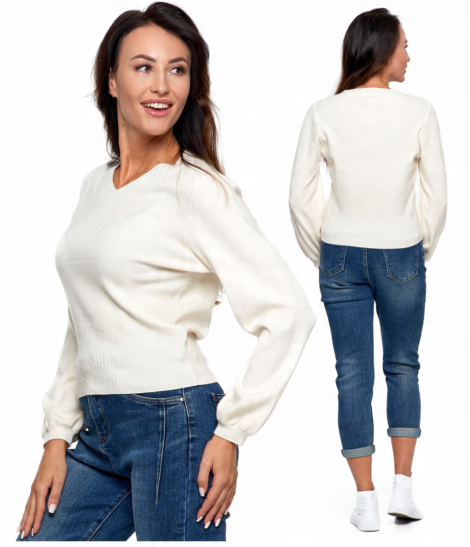 

Sweter Damski Dekolt w Serek Moraj XXL