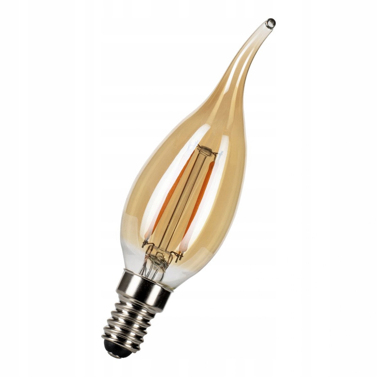 

Żarówka dekoracyjna Led Filament Cog E14 4W płomyk