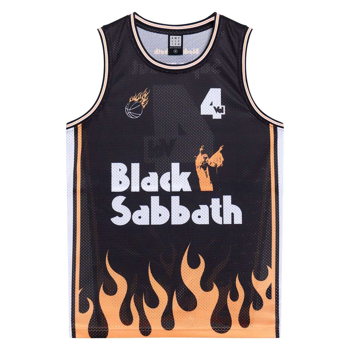 Tričko Amplified Black Sabbath Basketball Vest Licence r.XL