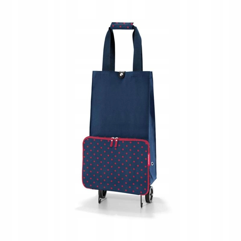 

Wózek skladany na zakupy mixed dots red RHK3075