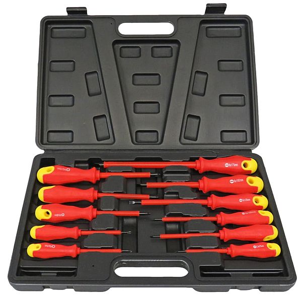 ŚRUBOKRĘTY WKRĘTAKI IZOLOWANE DLA ELEKTRYKA 12 EL