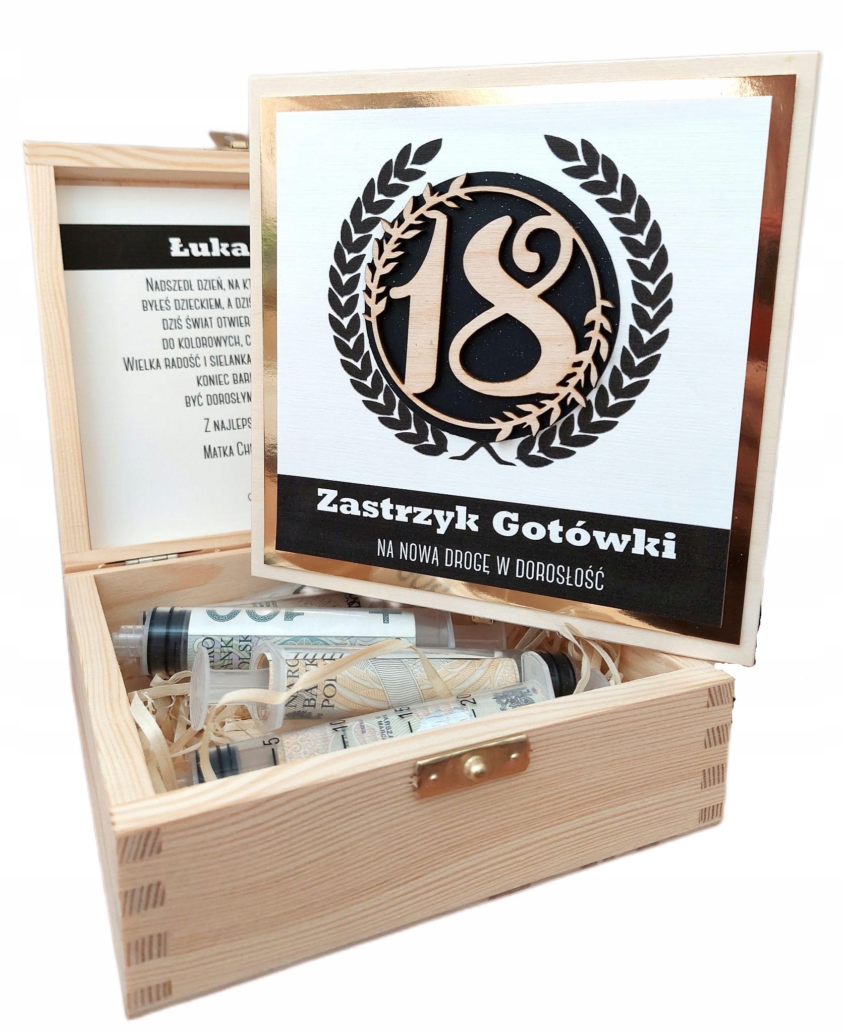 

Zastrzyk gotówki dla faceta na 18-tkę *
