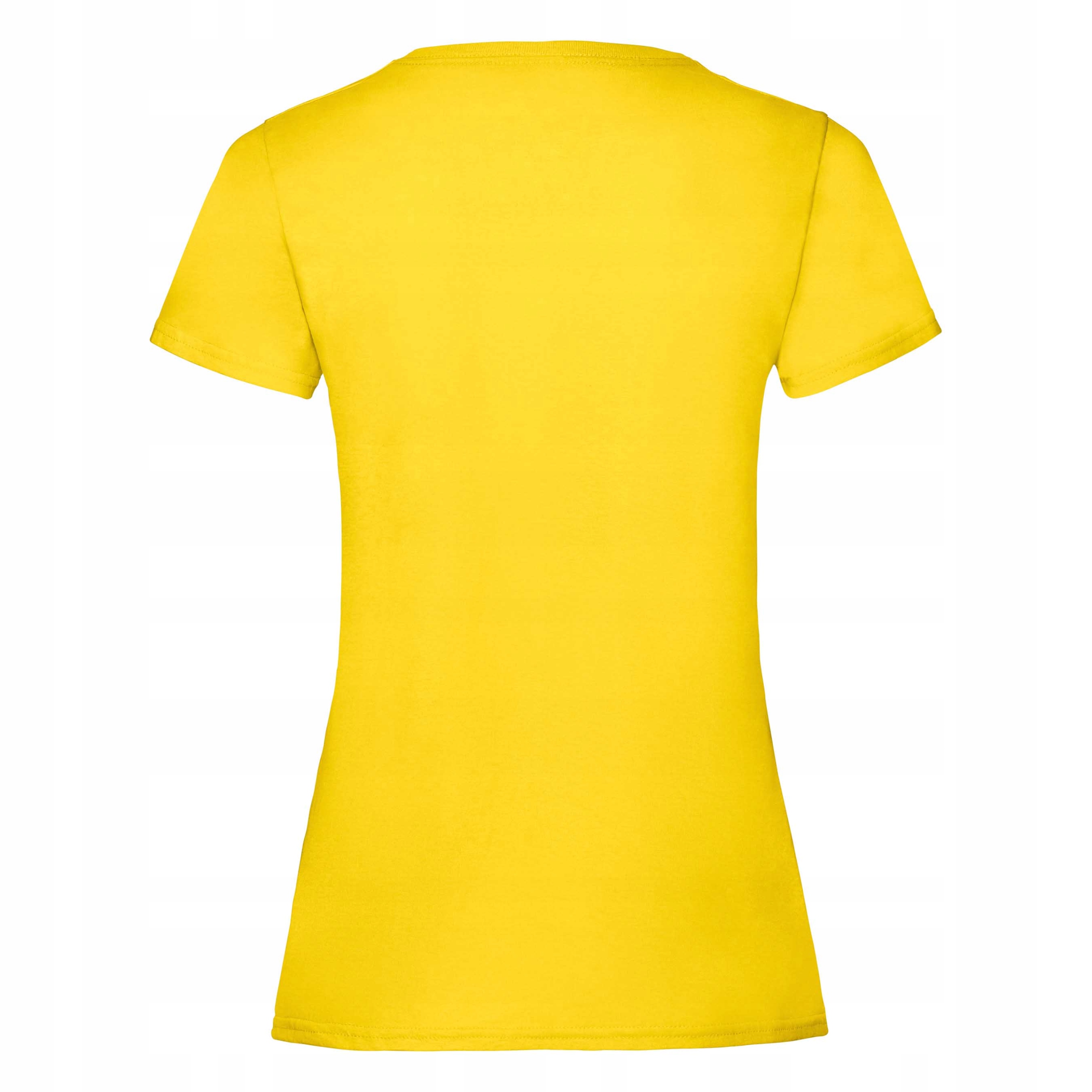 KOSZULKA DAMSKA T-SHIRT FRUIT OF THE LOOM YELL XL Model VALUEWEIGHT