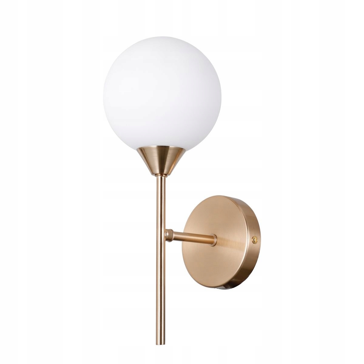 Nástěnné svítidlo Evora Zlatý hliník Sklo 5W G9 Elegantní Italux