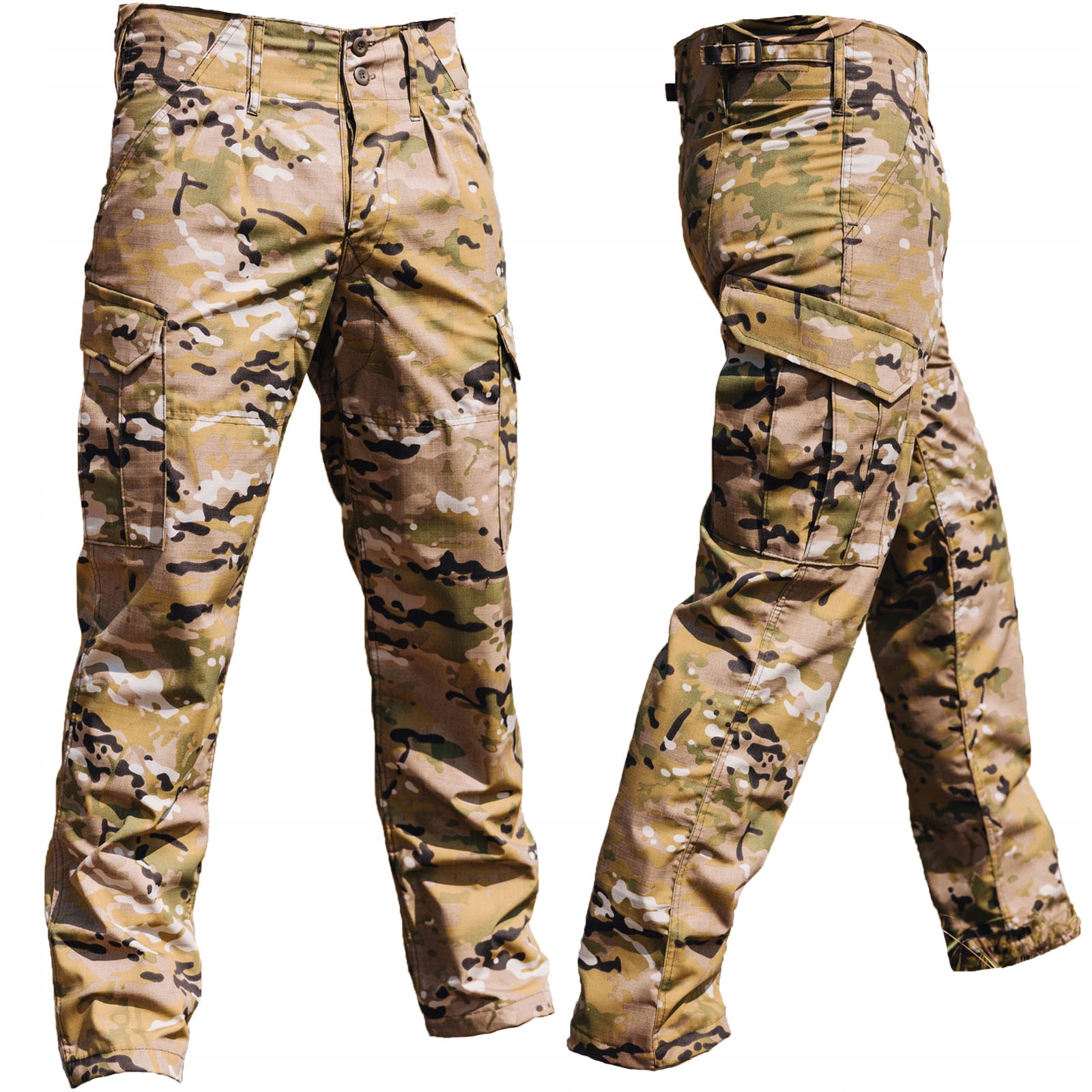 

Spodnie wojskowe Multicam Rip-Stop Moro r. S