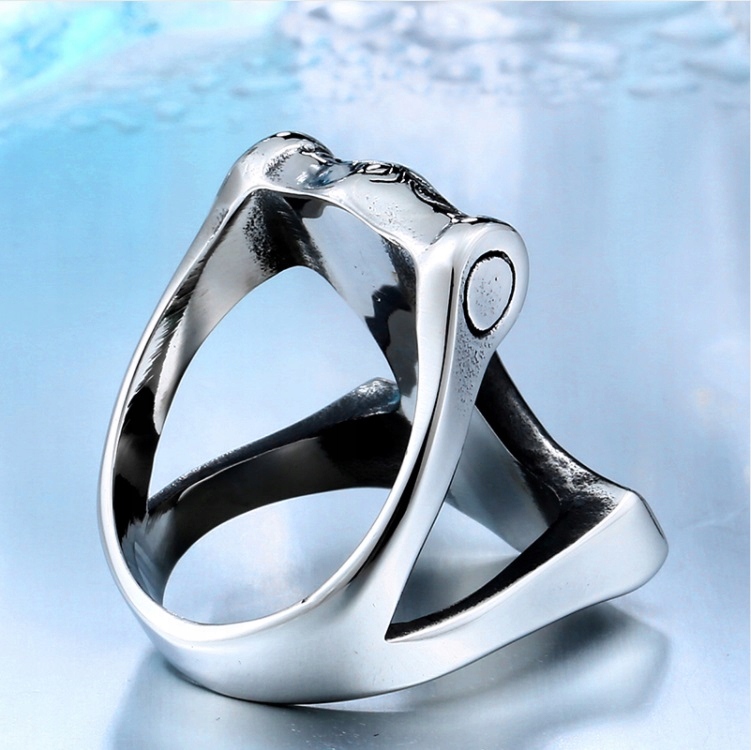 SYGNET OBRĄCZKA WIKINGÓW MŁOT THORA STAL 316L Materiał stal