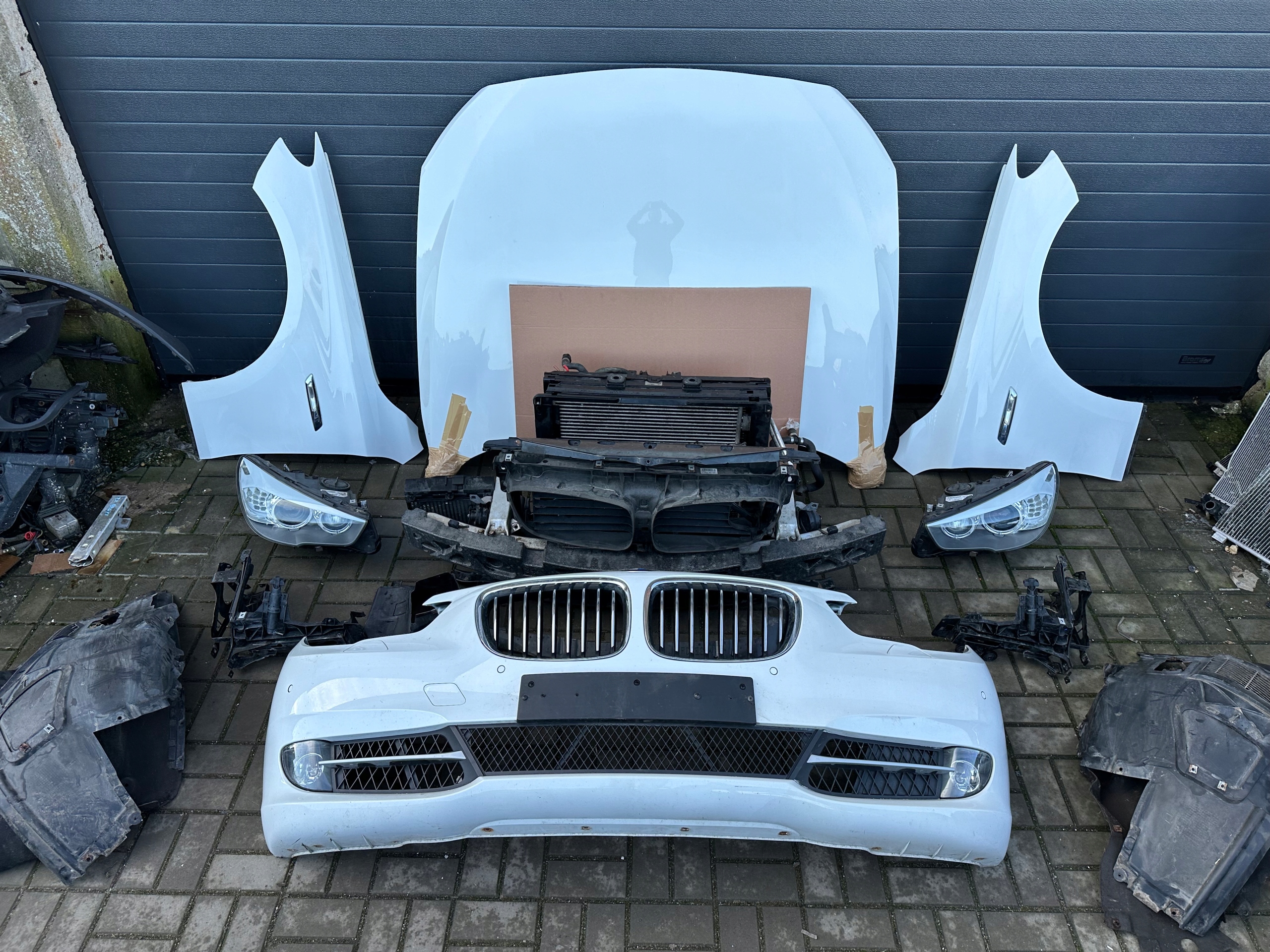 BMWgt F07 ПЕРЕД КАПОТ БАМПЕР КРИЛА ПЕРЕДНЯ ПАНЕЛЬ ФАРИ A300 ALPIN ВАЙС