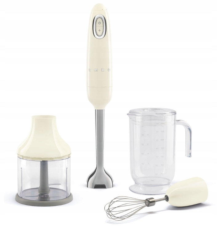 Blender ręczny Smeg HBF03CREU Kremowy