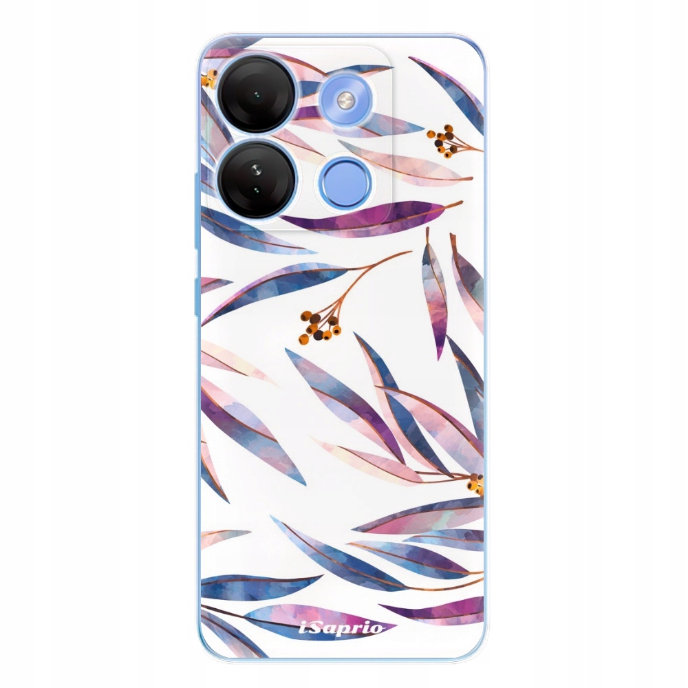 Silikonowe etui iSaprio Eucalyptus do Infinix Smart 7