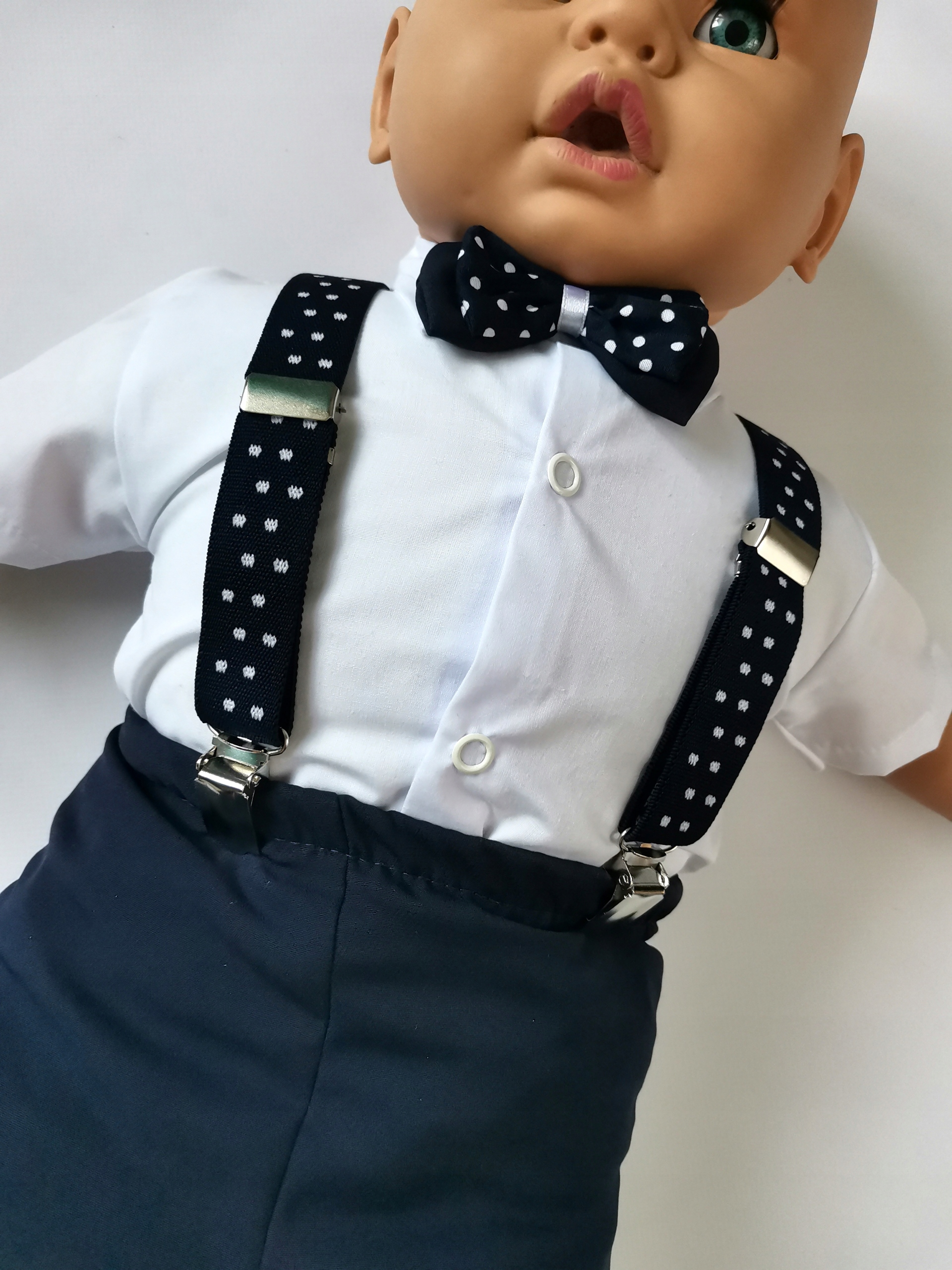 Ubranko na chrzest komplet LATO SPODENKI SZELKI 62 Marka Inna marka