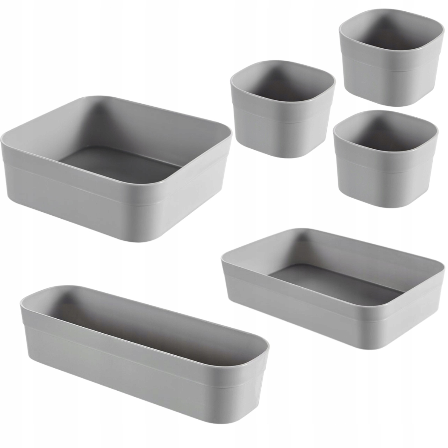 

Curver Organizery do szuflady Infinity zestaw mix