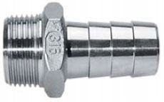 

Złącze nierdzewne gz 3/4 cala króciec wąż 20mm