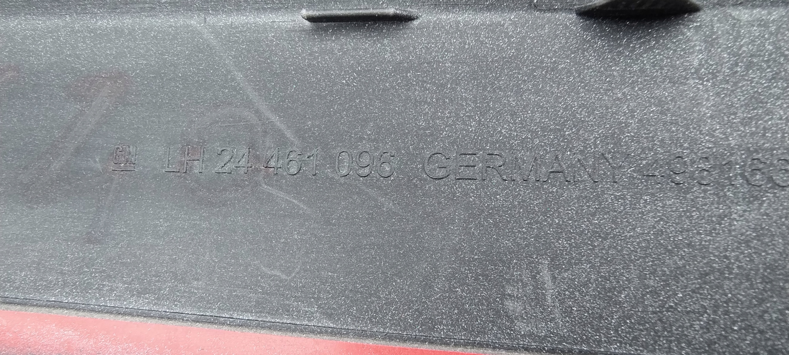 OPEL ASTRA 3 III H 5D 5-door moulding right front 24461096