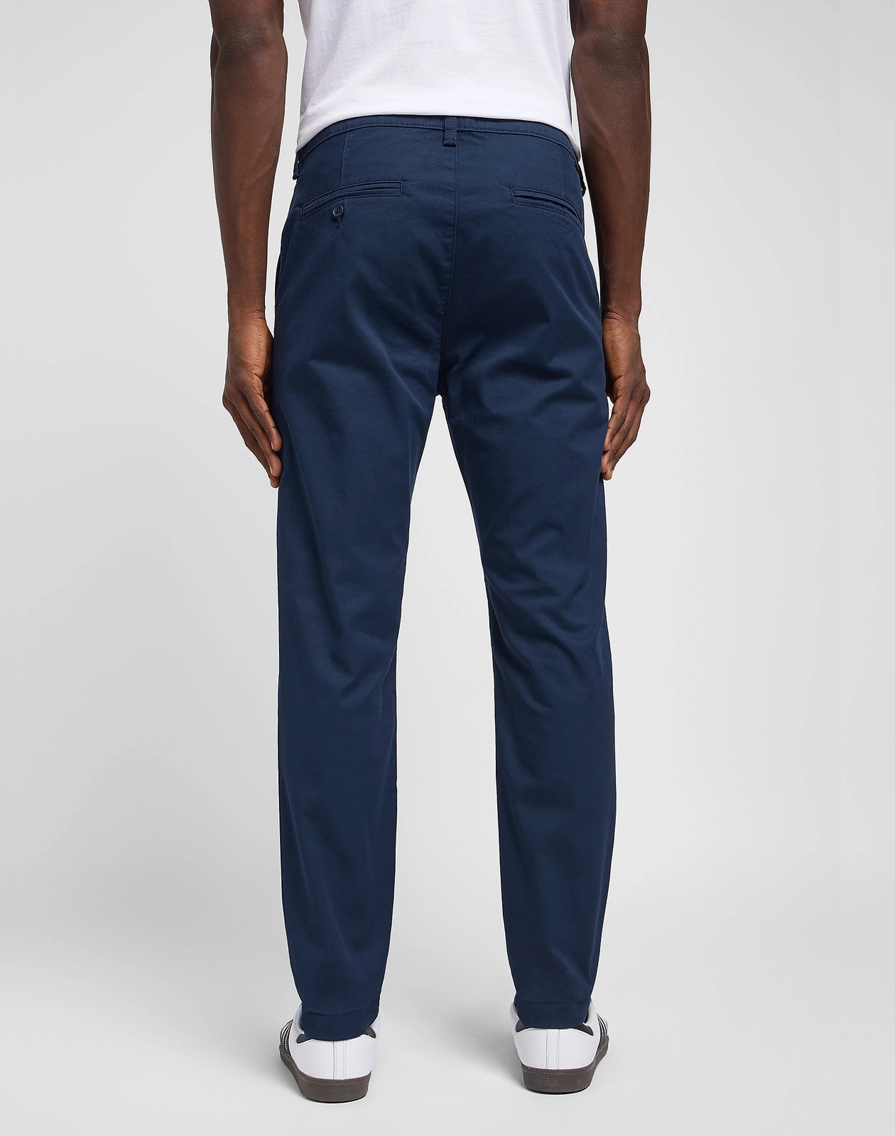 Pánské zúžené kalhoty Lee Slim Chino Deep Navy L71LTY64 112321634 33/32