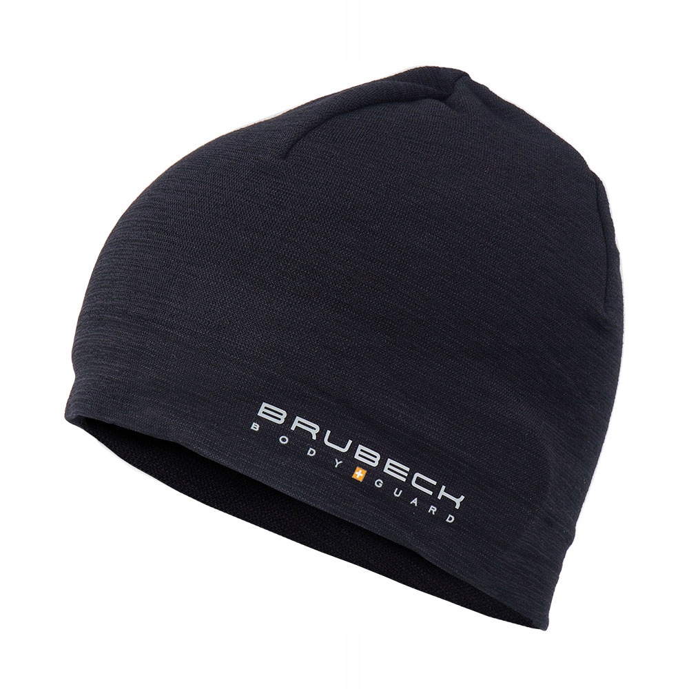Brubeck Czapka wełniana Extreme Wool Czarny HM1018U L/XL