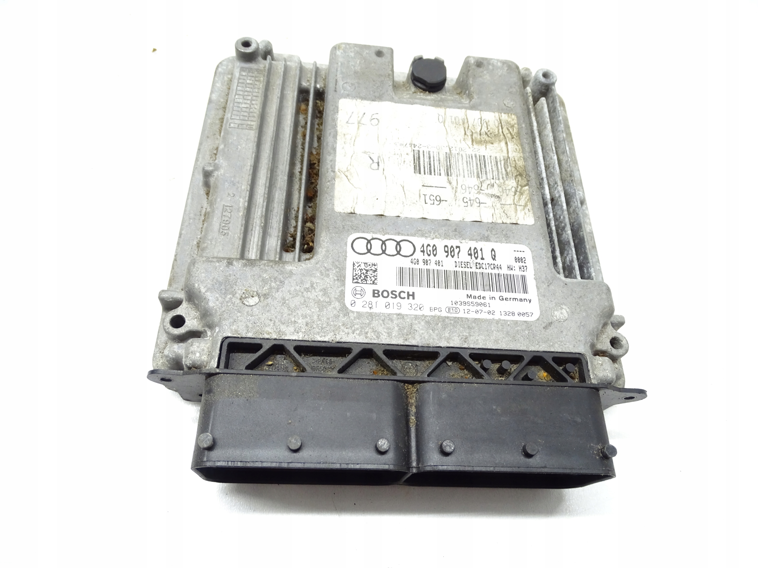 computer control unit of the engine AUDI A6 C7 3.0TDI 4G0907401Q