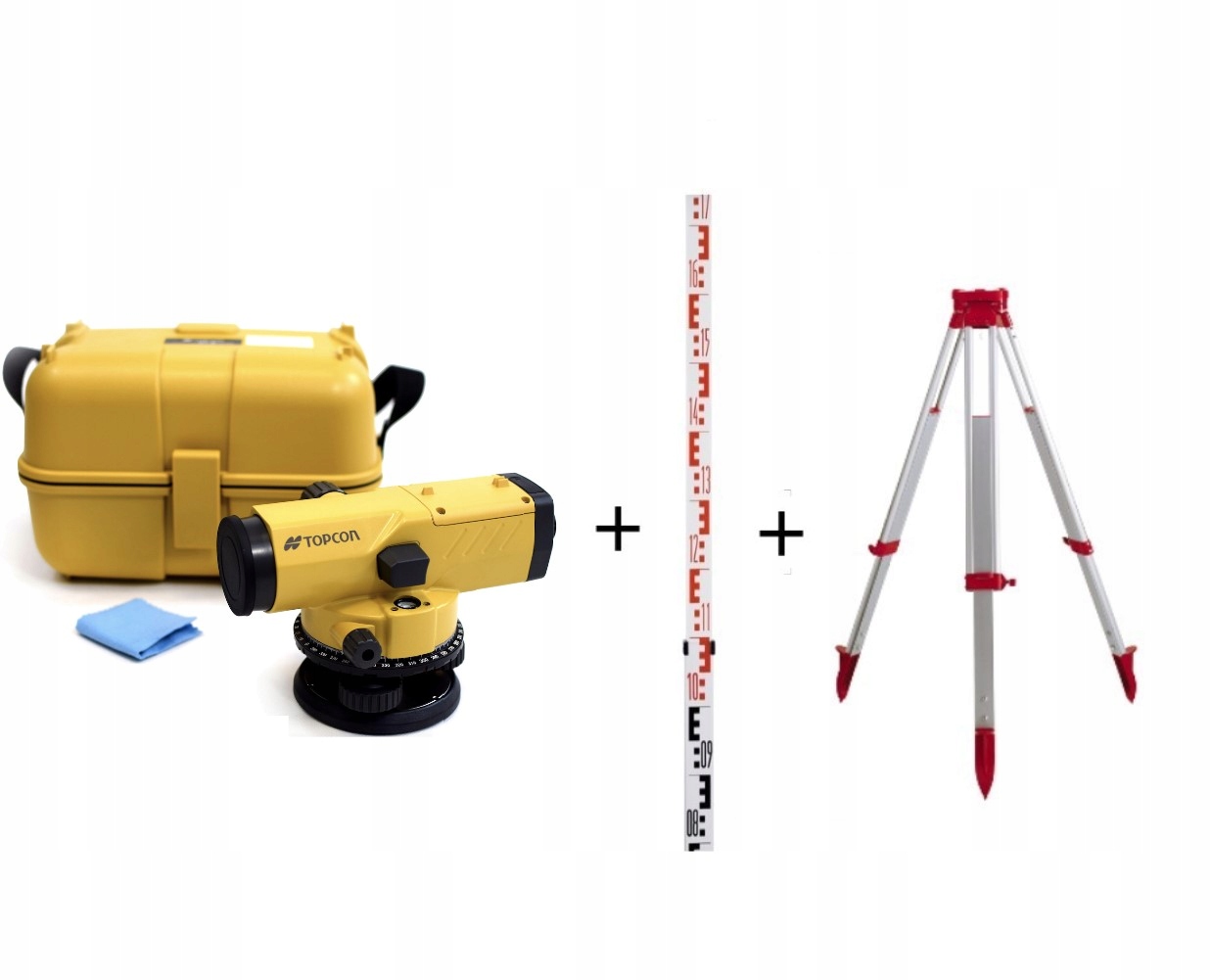 NIWELATOR OPTYCZNY TOPCON AT-B4A SET WAWA