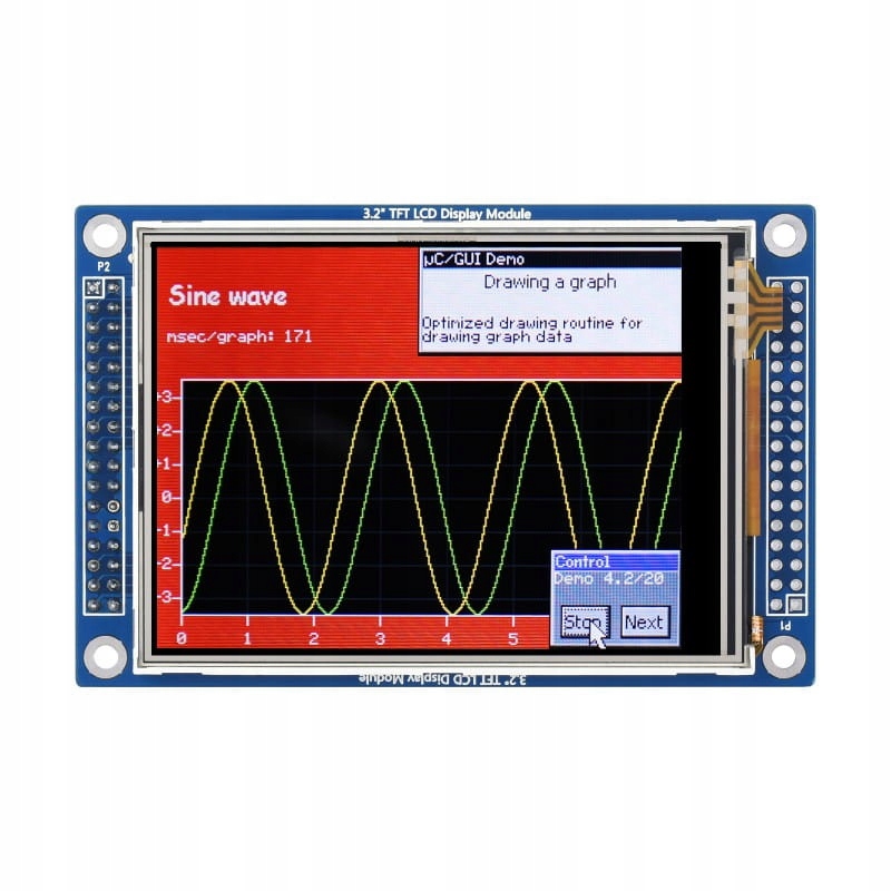 Wyświetlacz WaveShare 3.2inch 320x240 Touch LCD