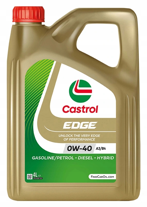Castrol Edge 0W-40 A3/B4 4 lt
