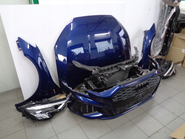 MASKA ZDERZAK BŁOTNIK LAMPA AUDI A3 8Y HATCHBACK S-LINE LX5H