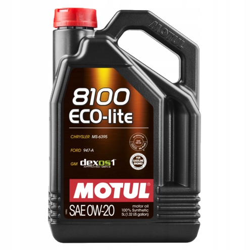 

Motul 8100 Eco-lite 0W-20 5 L