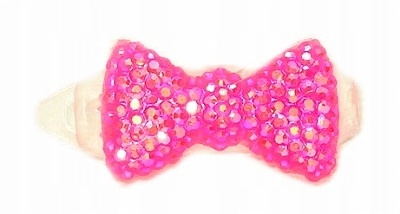 

Spineczki Kokardki Diamenciki Na Spinkach Amarant