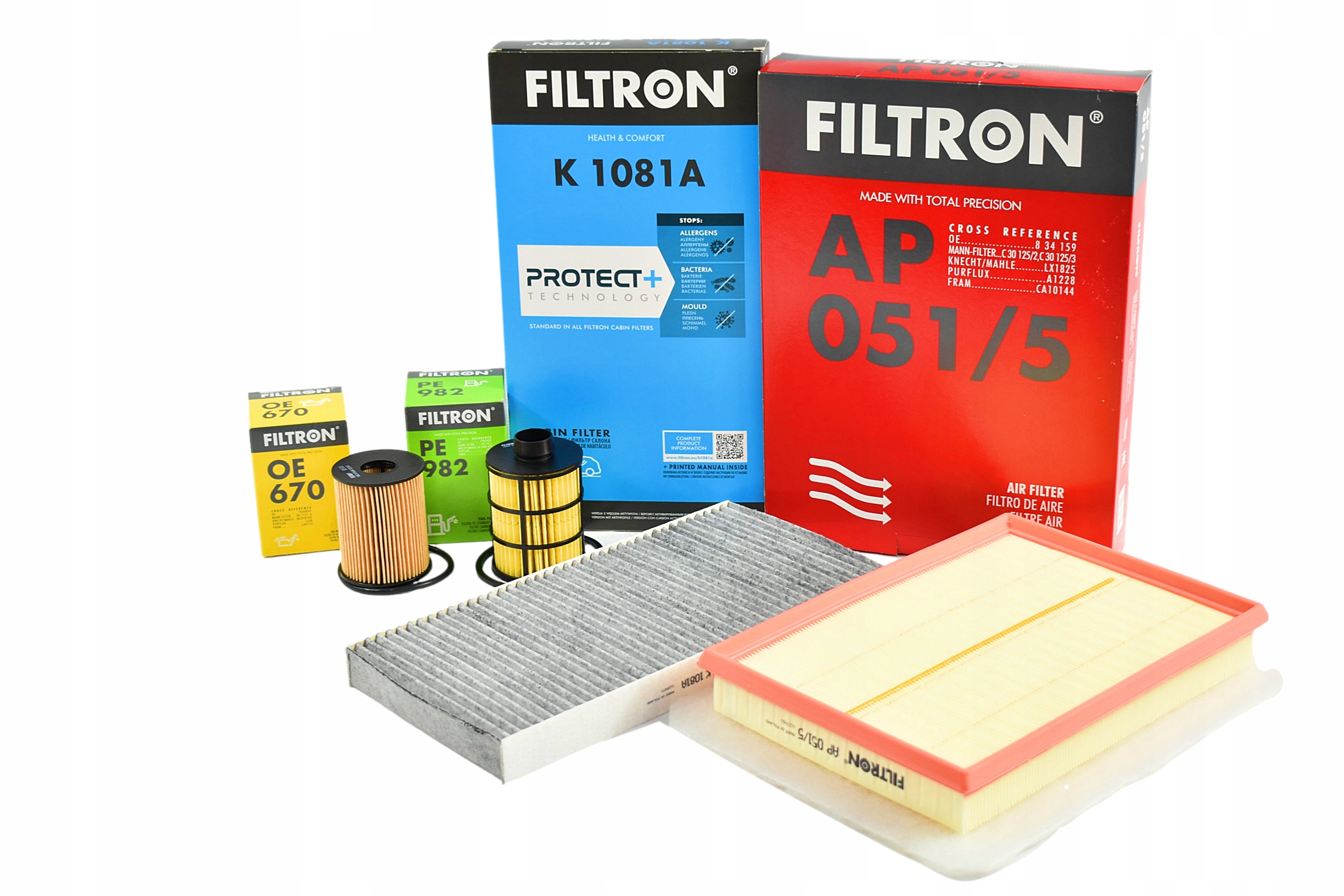 Filtron Sada Filtrů Opel Corsa C 1.3 Cdti Combo Tigra